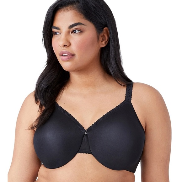 Wacoal Bra Black Simple Shaping Minimizer Underwire size 44D - Picture 2 of 14